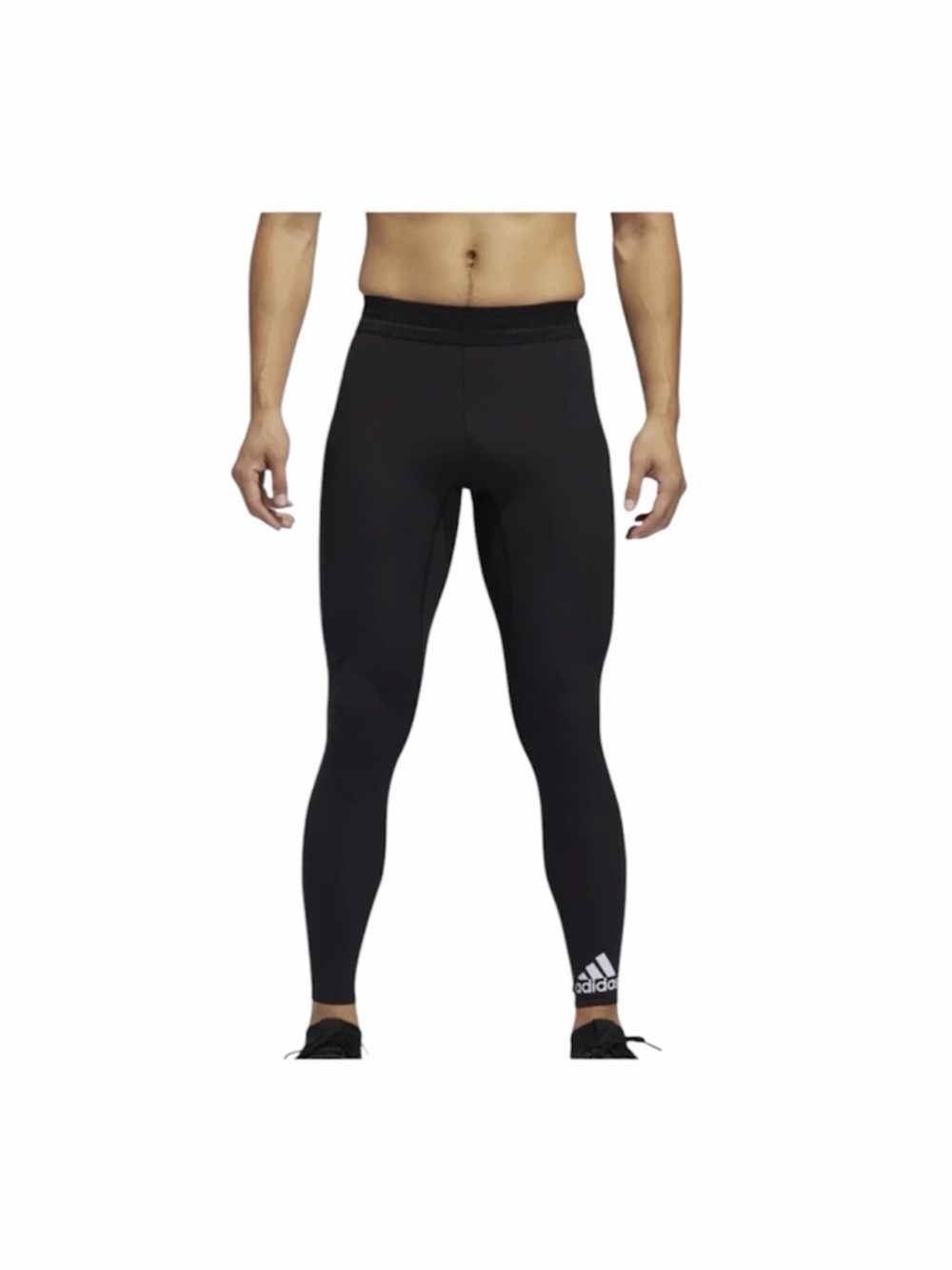 adidas Men’s Tech Heat.rdy Zigzag Long Tights M Black
